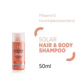 System Professional LipidCode Solar Hair & Body Shampoo (SOL1) - 50 ml