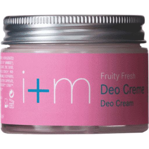 i+m Naturkosmetik Berlin Fruity Fresh Cream Deodorant - 30 ml