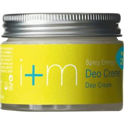 i+m Naturkosmetik Berlin Spicy Energy Cream Deodorant - 30 ml