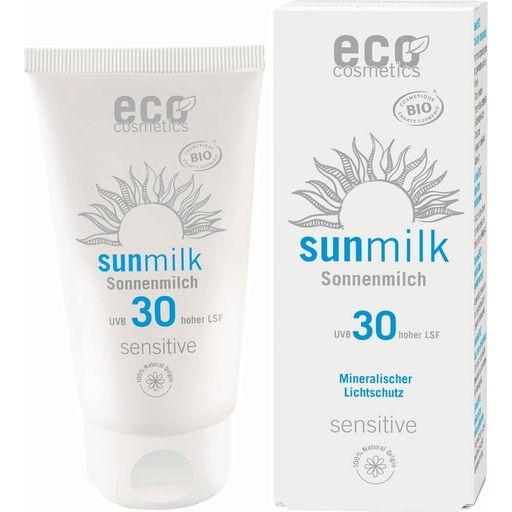 eco cosmetics Sensitive Sunmilk SPF 30