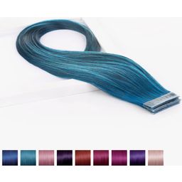 Ragasztócsíkos póthaj - Crazy Colors 50/55 cm - violet