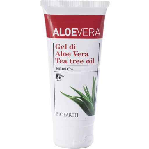 Bioearth Aloe Vera Gel mit Bio-Teebaum - 100 ml