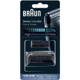 Pakiet wymiennych folii i nożyków Braun Combi 10B