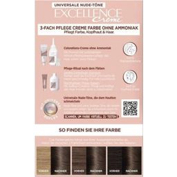 EXCELLENCE Universal Nudes 5U Light Brown - 1 st.