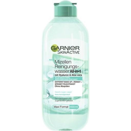 SkinActive Micellar Cleansing Water All-in-1 with Hyaluronic & Aloe Vera - 400 ml