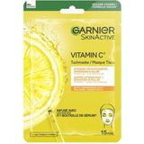GARNIER SkinActive textilná maska s vitamínom C 