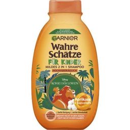 Wahre Schätze (Botanic Therapy) Delikatny szampon 2w1 dla dzieci Morela i Kwiat bawełny - 300 ml