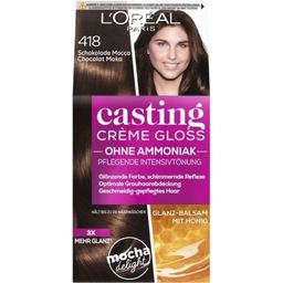 Casting Crème Gloss odsevni preliv za lase - 418 moka čokolada - 1 k.