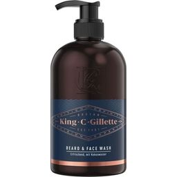 King C. Gillette Baard- & Gezichtsreiniger - 350 ml