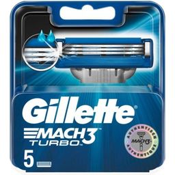 Gillette Mach3 - Testine di Ricambio Turbo