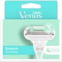 Gillette Lames Venus Smooth Sensitive - 4 pièces