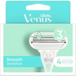 Gillette Venus Smooth Sensitive Blades - 4 Pcs