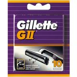 Gillette GII - Cuchillas de afeitar, 10 uds.