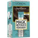 Magic Retouch Permanent obstojna barva za narastek - temno rjava 4 - 1 k.