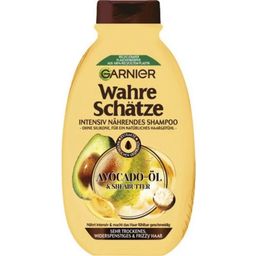 Wahre Schätze (Botanic Therapy) Intensywnie odżywiający szampon do włosów Olejek z awokado & masło shea - 300 ml