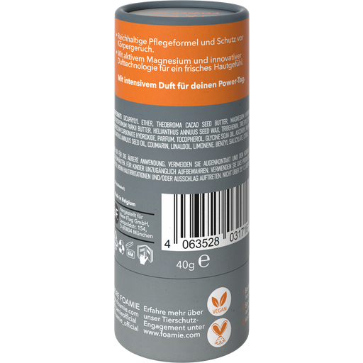 Foamie Deodorant Power Up (grey) - 40 g