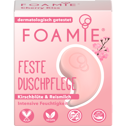 Foamie Soin-douche Solide Cherry Kiss - Format voyage