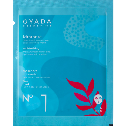 Gyada Cosmetics Vlažilna celulozna maska No.1 - 15 ml