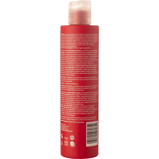 Gyada Cosmetics Hyalurvedic Color Shine Shampoo Red Hair - 200 ml