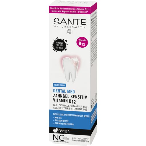 Sante Żel do mycia zębów z wit. B12 - 75 ml
