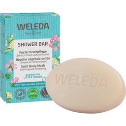 Geranium + Litsea Cubeba Solid Body Wash Shower Bar