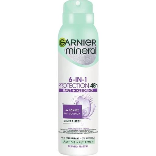 mineral - Deodorante Spray, Protection 6 in 1 - 150 ml