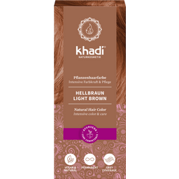 Khadi Herbal Hair Colour Light Brown - 100 g New version 