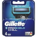 Gillette Náhradné hlavice pre ProShield Chill - 4 ks
