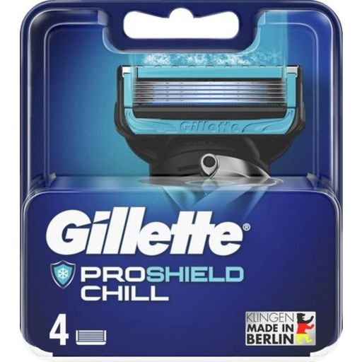 Gillette ProShield Chill - Cabezales de repuesto - 4 piezas