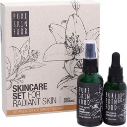 Pure Skin Food Organic Skincare Set For Radiant Skin