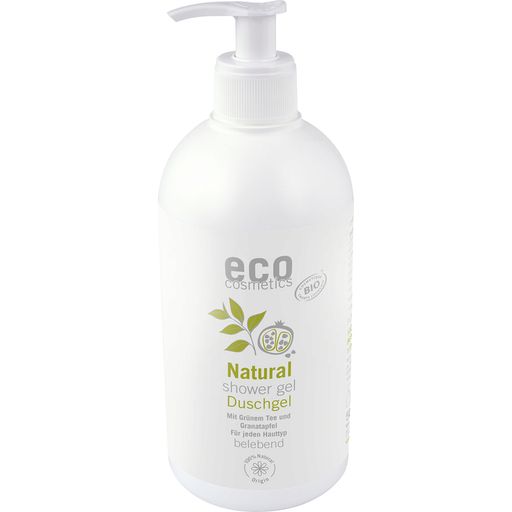 eco cosmetics Duschgel Grüntee & Granatapfel - 500 ml