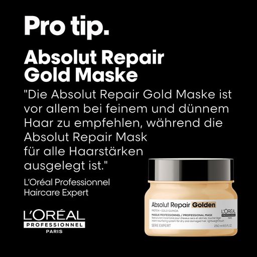 L’Oréal Professionnel Paris Serie Expert Absolut Repair Gold Maske - 250 ml