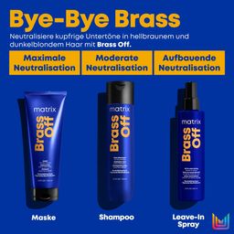 Total Results Brass Off Toning Leave-In Spray - 200 ml