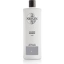 Nioxin System 1 - Cleanser Shampoo - 1.000 ml
