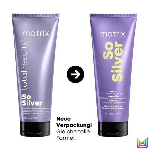 Matrix Total Results So Silver Maske - 200 ml