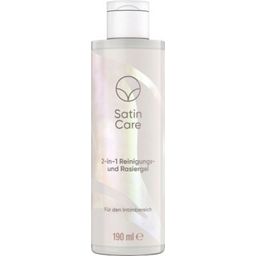 Satin Care 2-in-1 Cleansing And Shaving Gel For Intimate Areas