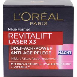 L'Oréal Paris REVITALIFT Laser X3 éjszakai krém - 50 ml