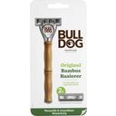 Bulldog Original Bamboo Razor with 2 blades - 1 Pc