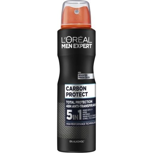 MEN EXPERT Carbon Protect 5in1 Anti-Transpirant Spray - 150 ml