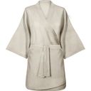 Kopalni plašč v stilu kimona iz 100 % lanu - 1 k.