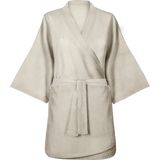 Kopalni plašč v stilu kimona iz 100 % lanu