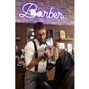 Peigne-Brosse à Dents Fines Barbershop 13x7x4cm - 1 pcs