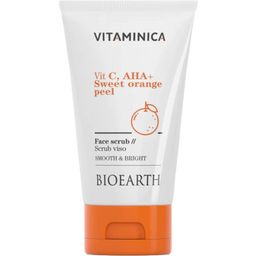 VITAMINICA Exfoliante Facial Vit C, AHA + Cáscara de Naranja - 150 ml