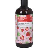 Shampoing-Douche 2 en 1 'Family' Fraise & Aloe