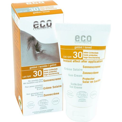 eco cosmetics Sunscreen SPF 30 tinted