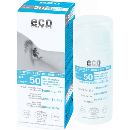 eco cosmetics Sonnenlotion LSF 50 ohne Duft