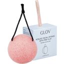 GLOV Pink Clay Konjac Facial szivacs - 1 db