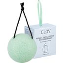 GLOV Green Clay Konjac Facial Sponge - 1 Pc