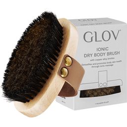 GLOV Ionizing Dry Body Massage Brush - 1 Stuk