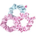 GLOV Barbie Collection Scrunchies Set Size S - Pink&Blue Panther + ZigZag